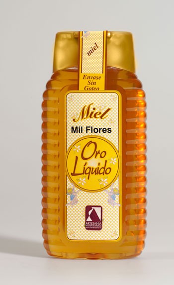 Miel de Flores con Dosificador 500gr.