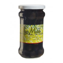 Aceituna negra cuquillo - Oro molido - Tarro vidrio 160 gr