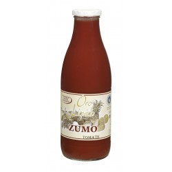Zumo de tomate ecológico - Oro molido - Botella de vidrio 1 l