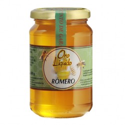 Miel de romero - Oro liquido - Anfora vidrio 500 gr