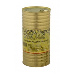 Aceitunas rellenas - Oro molido - Lata 600 gr. 161/180 uds