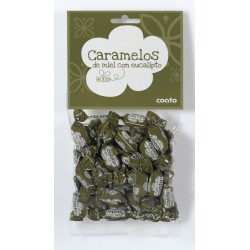 Caramelos de miel con eucalipto - Coato - Bolsa 150 gr